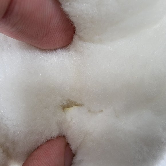 TY Beanie Baby 6" Tundra White Tiger Plush Stuffed Animal Toy with Tags Has Hole - Picture 6 of 11